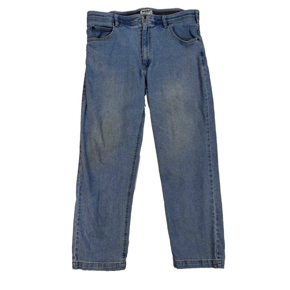 Duke Haband Men's 36 Comfort Waistband Workwear Jeans Chore Western Cowboy Barn